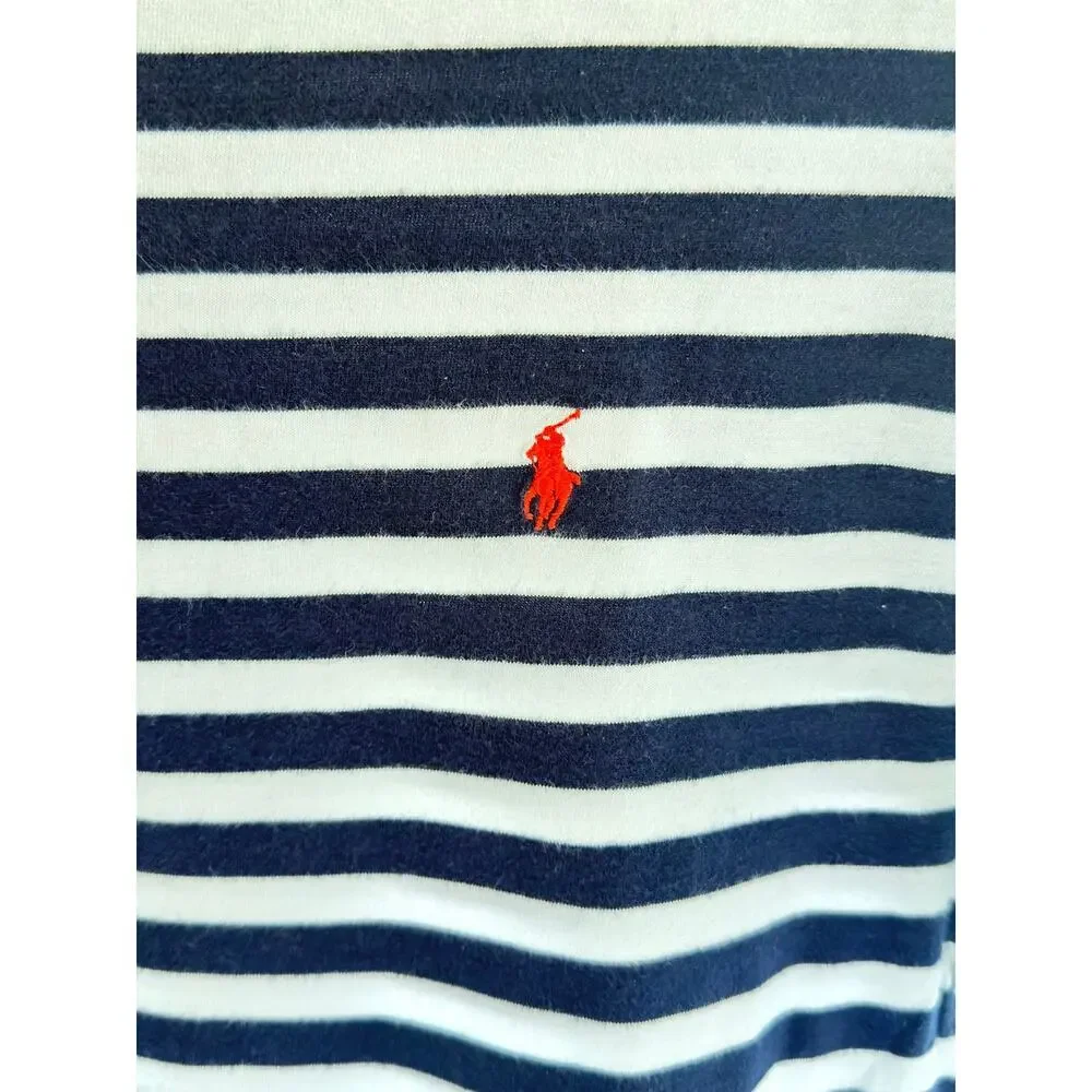 Polo Ralph Lauren Boys XL 18-20 Striped Colorblock Tee